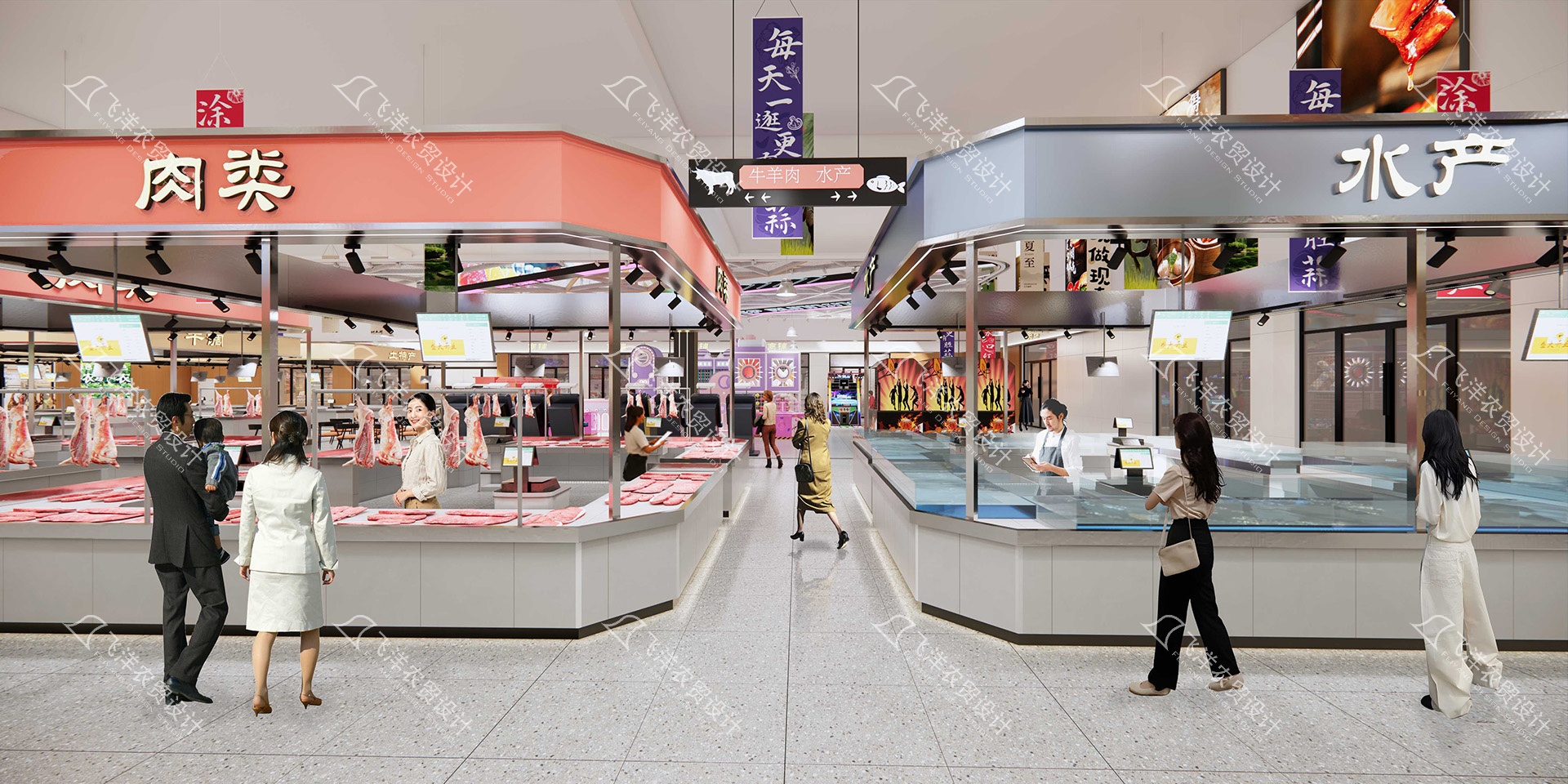 設(shè)計(jì)案例：新疆哈密宜民農(nóng)貿(mào)市場(chǎng)