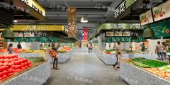 震驚！這個(gè)農(nóng)貿(mào)市場(chǎng)設(shè)計(jì)方案讓商戶搶著